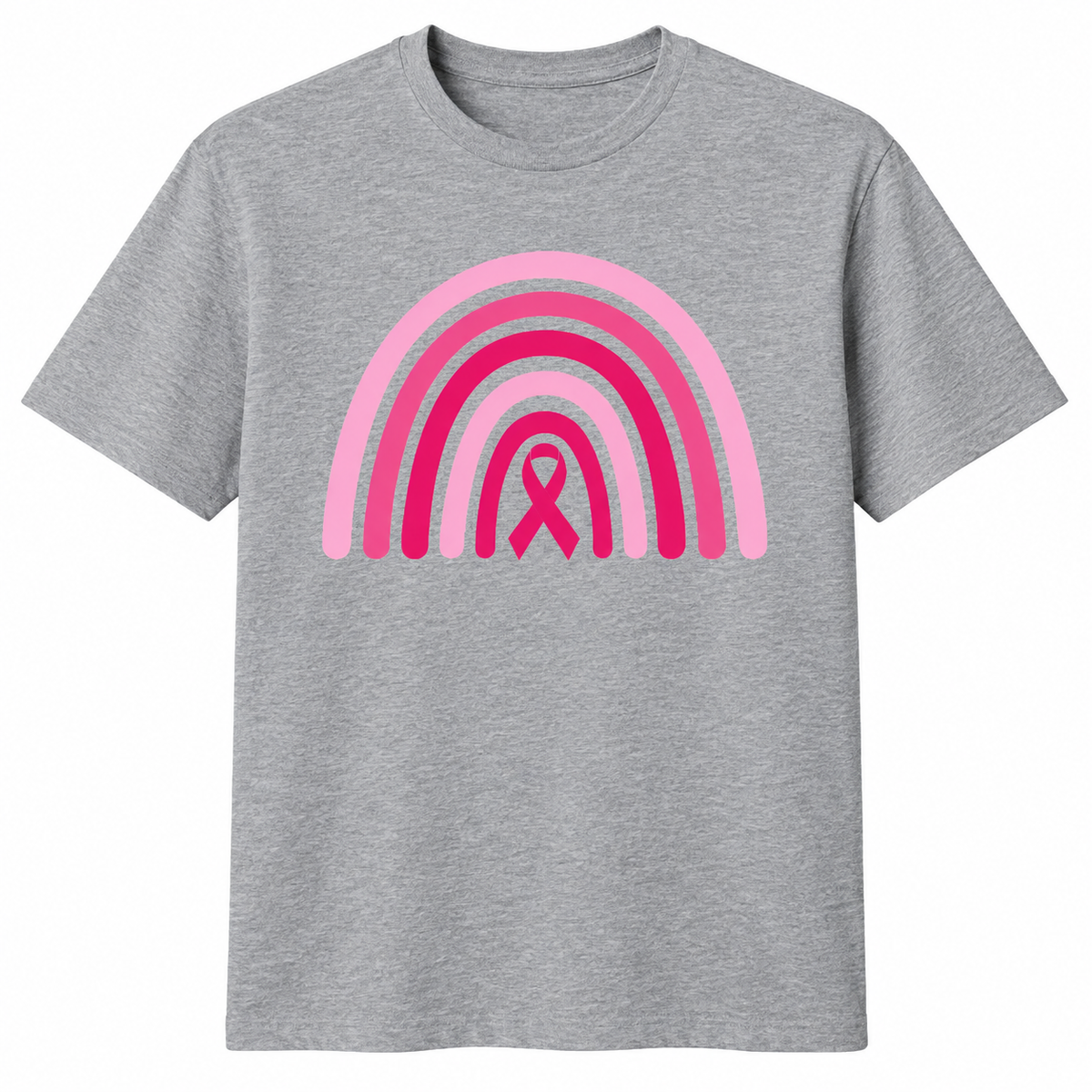 Breast Cancer Awareness Rainbow T-Shirt
