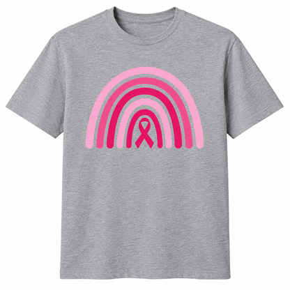 Breast Cancer Awareness Rainbow T-Shirt