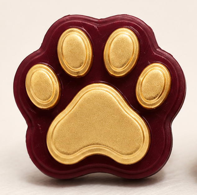 Tiger Paw Stud Earrings