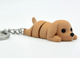 Puppy Wiggle Keychain