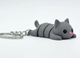 Kitty Wiggle Keychain