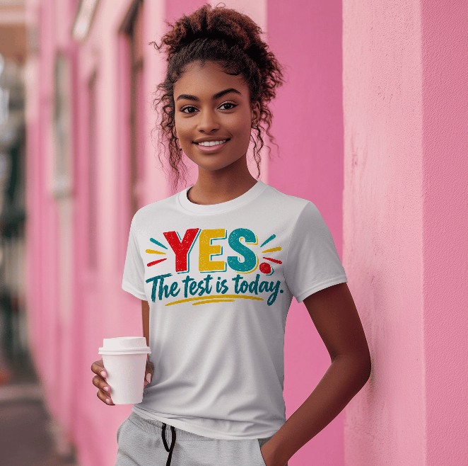 YES, The Test Is Today T-Shirt