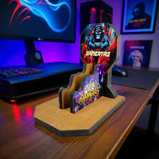 Custom Gamer Tag Stand