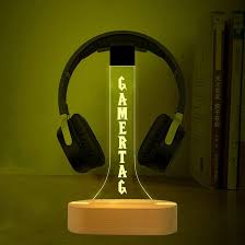 Custom Gamer Tag Stand