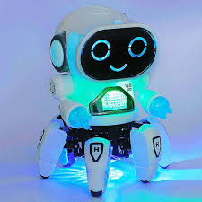 LED Light-Up Toy Robot