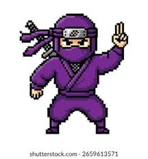 Pixel Game Character Toy