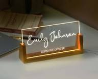 Personalized Name Plate