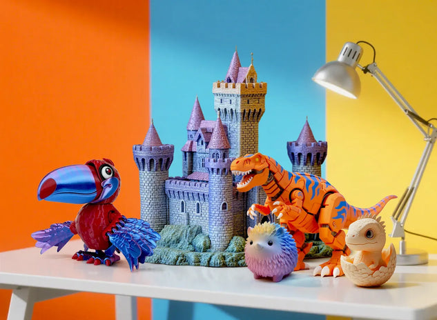 3D Printed Dragon Toy