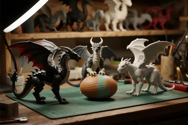 3D Printed Dragon Toy